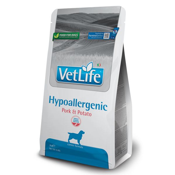 Farmina - Vet Life Nat Per Cani Hypoallergenic Maiale & Patate Adult 12 Kg