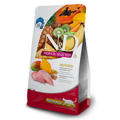 Farmina - N&D Per Gatti Tropical Selection Pollo Neutered 1,5 Kg