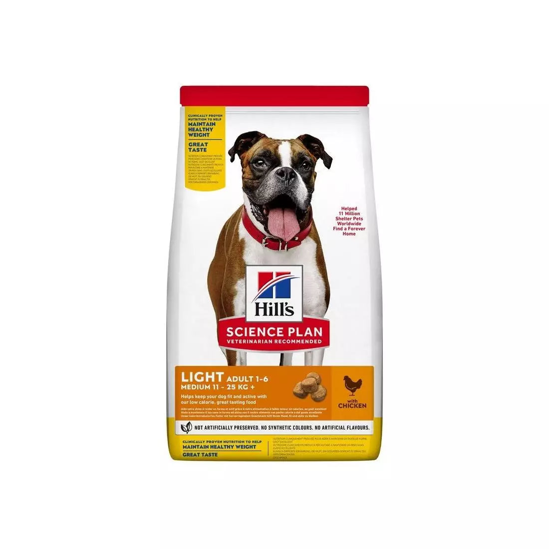 Hill's Pet - Science Plan Per Cani Adult Light Medium Pollo 2,5 Kg CS