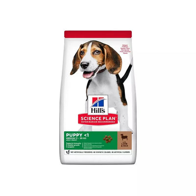 Hill's Pet - Per Cani Science Plan Puppy Medium  Agnello & Riso 12 Kg BG