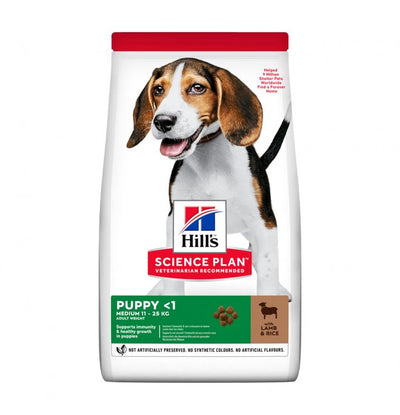 Hill's Pet - Per Cani Science Plan Puppy Medium Agnello & Riso 2,5 Kg CS