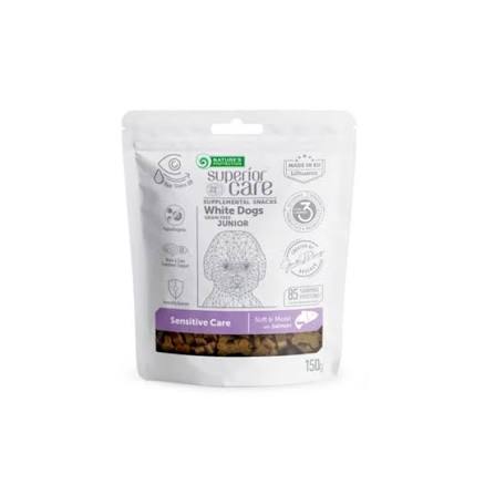 Nature's Protection Superior Care WHITE  Snack GF SENS CARE SALMON JUNIOR 150GR