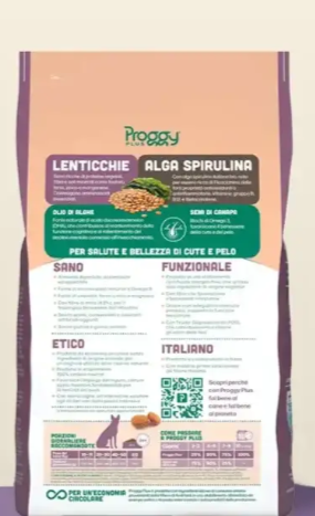Proggy Plus Lenticchie e Alga Spirulina Medium Maxi 10kg