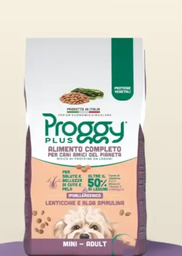 Proggy Plus Mini Lenticchie e Alga Spirulina  2,2kg