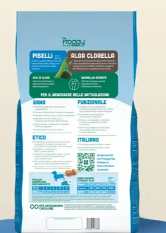 Proggy Plus Piselli e Alga Clorella Medium Maxi 2,2kg