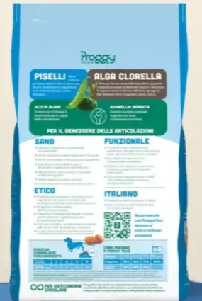 PROGGY PLUS MINI Piselli e Alga Clorella 800gr