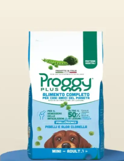 PROGGY PLUS MINI Piselli e Alga Clorella 2.2kg
