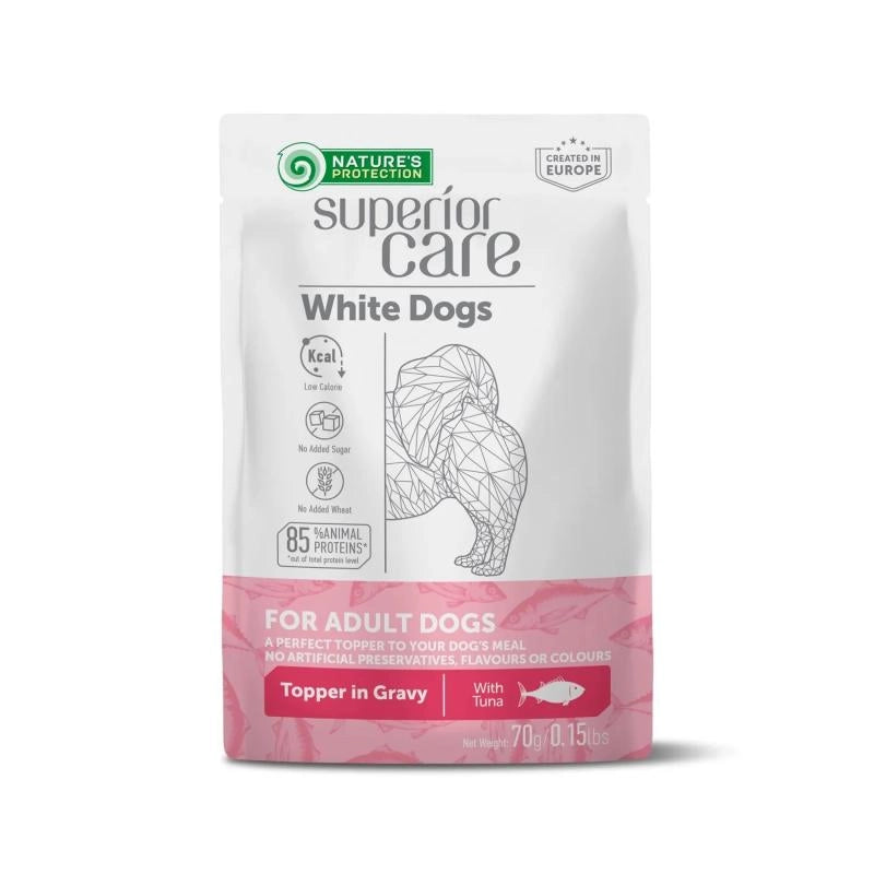 Nature's Protection - White Per Cani  Adult All Breeds with Tuna, 70 gr