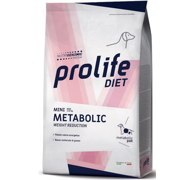 Prolife - Diet Per Cani Metabolic Mini 500 Gr