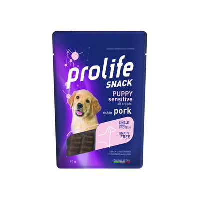 Prolife - Per Cani Snack Puppy Maiale 90 Gr