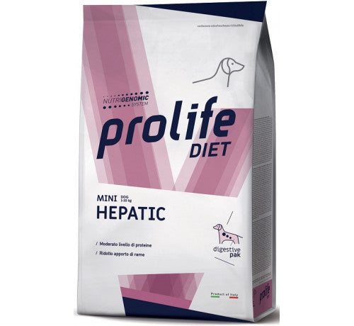 Prolife - Diet Per Cani Hepatic Mini 500 Gr