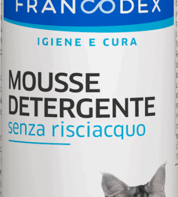 FRANCODEX Schiuma Detergente per Gatti 150ml