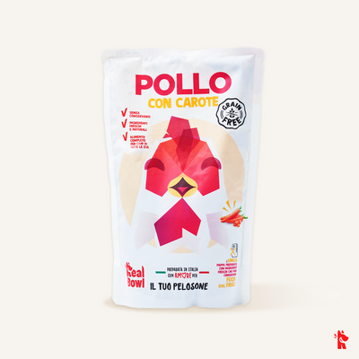 REAL BOWL Dog Pollo senza cereali 700grx14