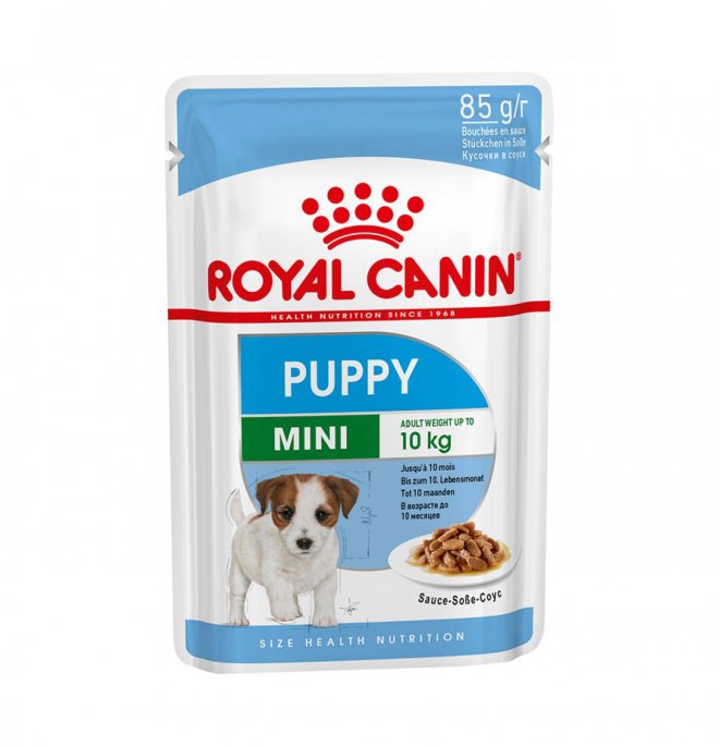 ROYAL CANIN CANE PUPPY MINI IN SALSA BST DA 85 GR