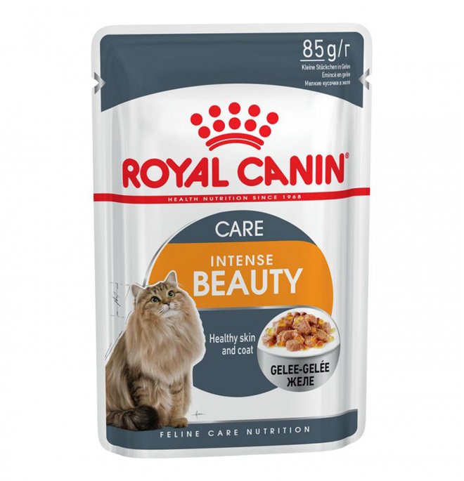 ROYAL CANIN GATTO INTENSE BEAUTY JELLY DA 85 GR IN BUSTA