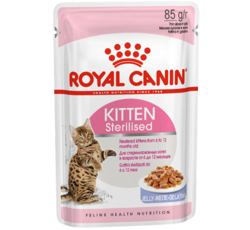 ROYAL CANIN Gatto Kitten Sterilised in Gelatina da 85 gr