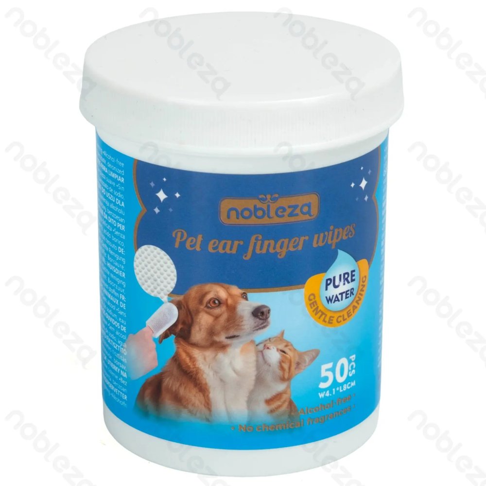 Nobleza Salviette detergenti per orecchie 50pz