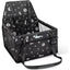 NOBLEZA Seggiolino/borsa auto per animali nero