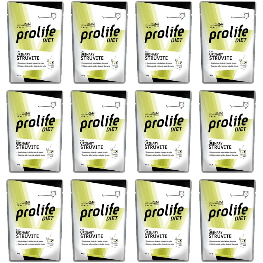 Prolife - Per Gatti Vet Urinary Struvite 85 Gr conf 12 bustine
