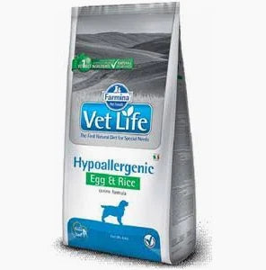 Farmina - Vet Life Per Cani  Hypoallergenic Uova & Riso 12 Kg