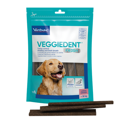 Virbac - Per Cani Veggiedent L 490G 15 PZ