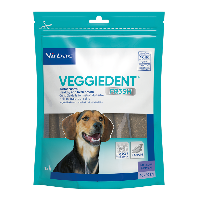 Virbac -Per Cani Veggiedent M 350 G 15 PZ