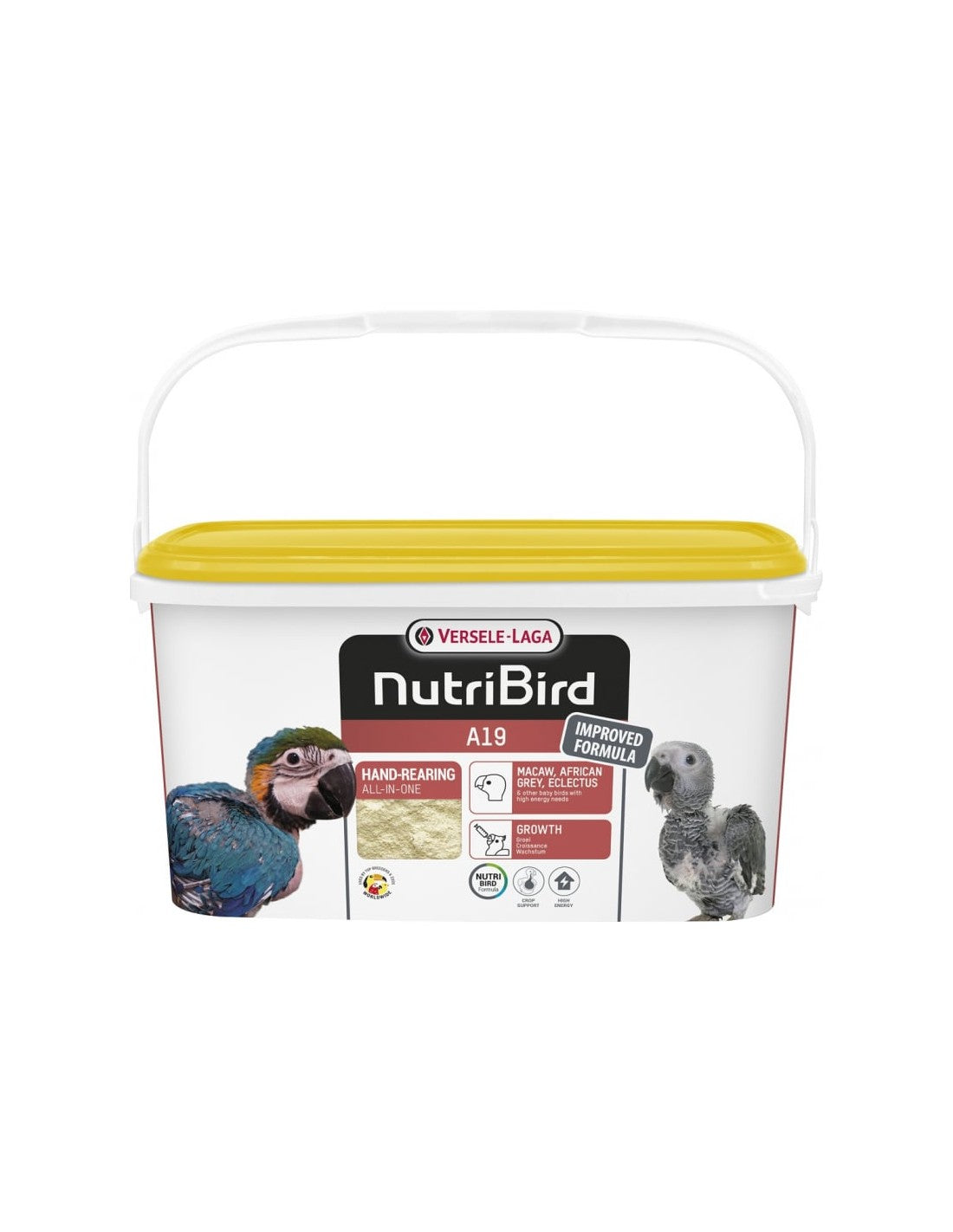 VERSELE LAGA  Nutribird A19 - 3 kg Pappa Imbecco ARA