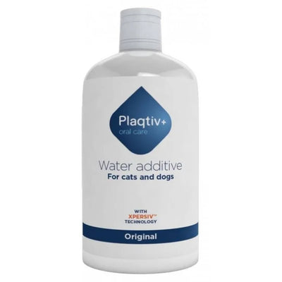 Ecuphar -Cane e Gatto  Plaqtiv + Oral Care Additivo Per Acqua 500 MLl